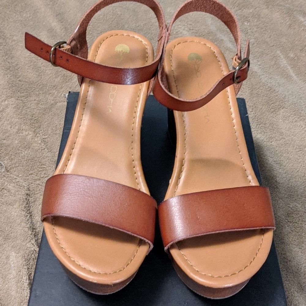 EUC, BIG BUDDHA, Chunky heel sandle